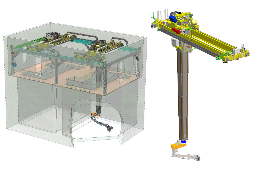 Integrated Mast & Crane Rig for Nuclear Decommissioning - Sellafield Nuclear Power Station
