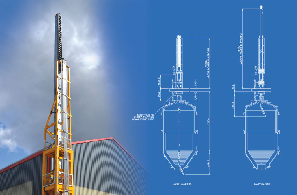 Special Handling Solutions: Petrochemical Vessel Demolition Mast