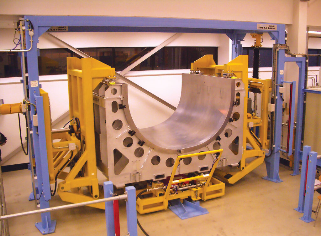 Bespoke Rotation Rig and Air Skate handling solution