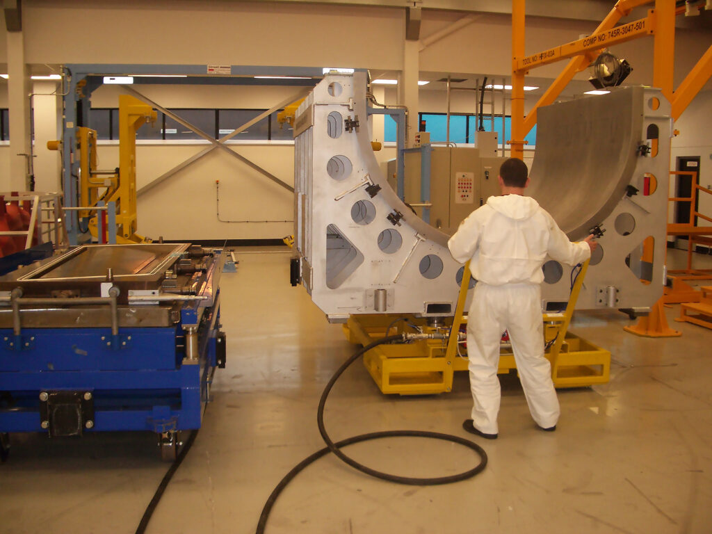 Bespoke Rotation Rig and Air Skate handling solution