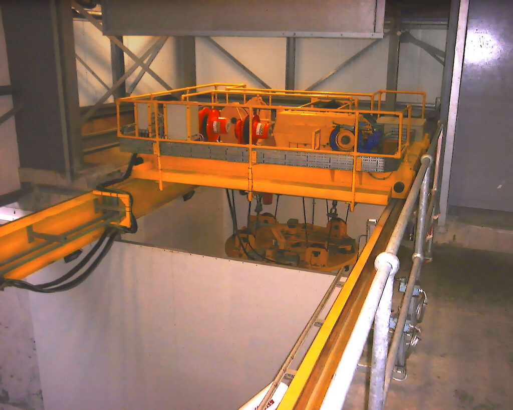 Trawsfynydd Nuclear Power Station - MOTS System for Low-Level Waste Specialist Crane Handling
