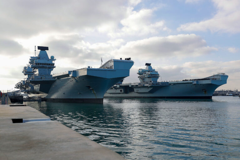 BAE Ship Systems & Royal Navy – Queen Elizabeth-class Aircraft Carrier Cranes Bespoke Handling Solution for defence sector