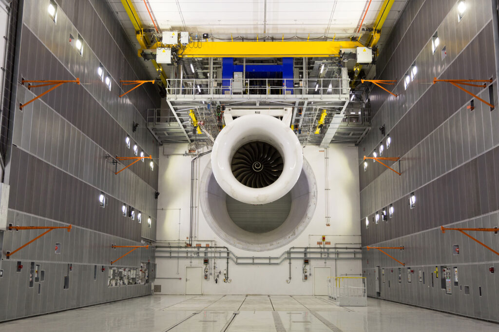 SCX Engineered Test Cell for Jet Engine Hoist UK Defence Handling Solutions